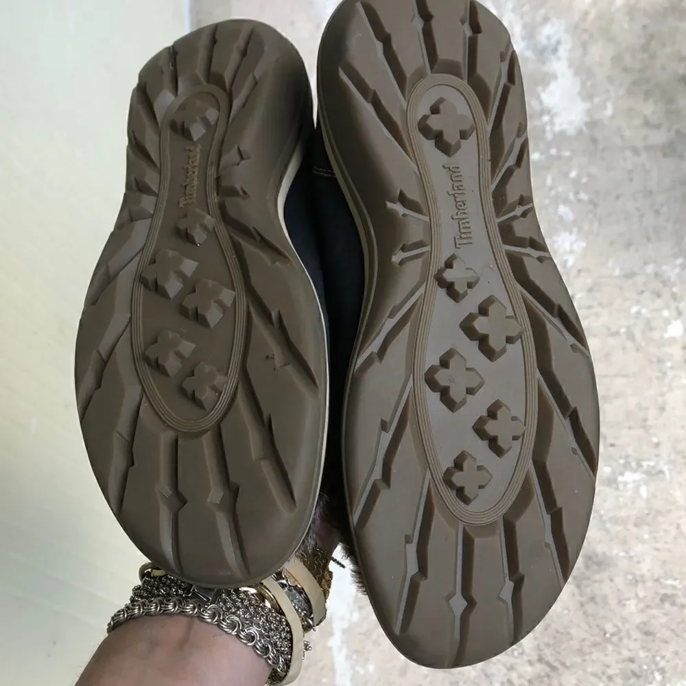 Timberlands   suede boots